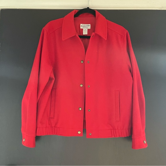 Pendleton Jackets & Blazers - Vintage Y2K Pendleton 100% Virgin Wool Bomber Jacket